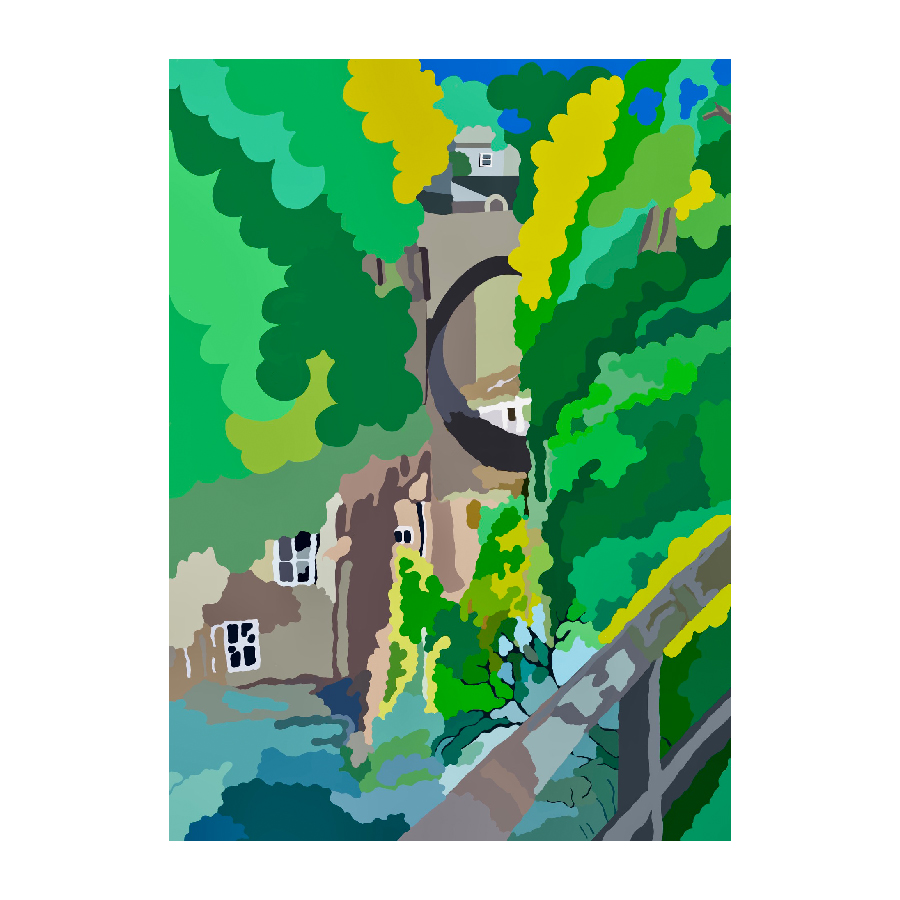 Refelections Mill Bridge House